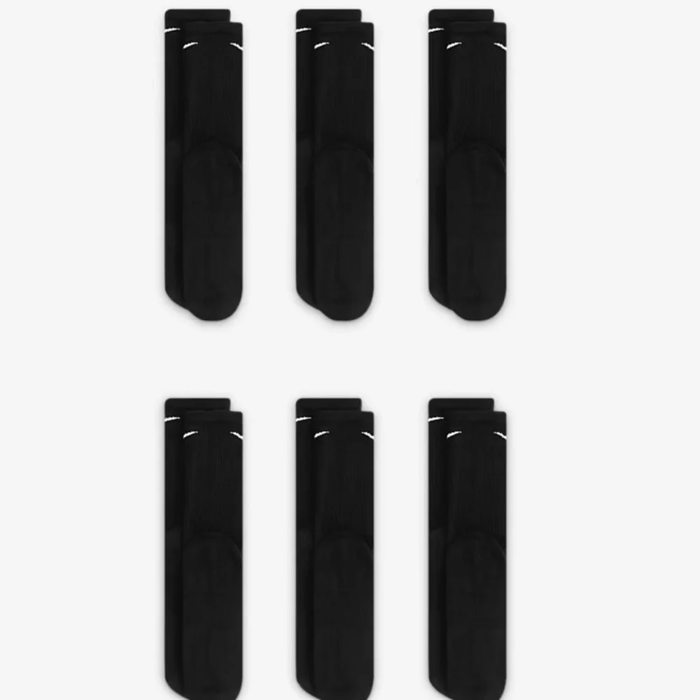 NIKE Training Crew Socks (6 Pairs)
Nike Everyday Cushioned - Picture 3 of 8